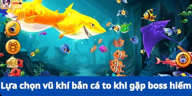 Lựa Chọn Vũ Khí Bắn Cá To - Kinh Nghiệm Đi Săn Siêu Đỉnh 4 Lựa chọn vũ khí bắn cá to khi gặp mục tiêu hiếm